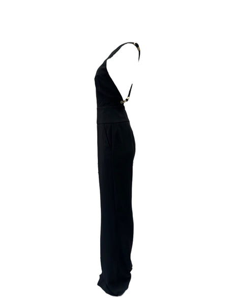 Max Mara Women's Black Placido Jumpsuit Size 14 NWT