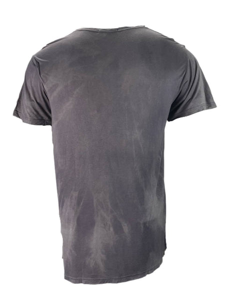 HANDSOME ME Men's Grey Plain Kane Relaxed Fit T-Shirt NWT