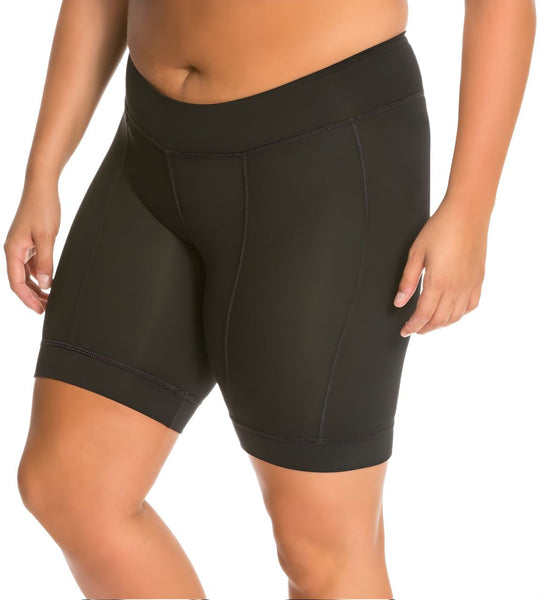 SHEBEEST Women's Black Triple S Ultimo Shorts #0BK010 2X NWT