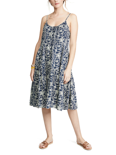 ROBERTA ROLLER RABBIT Women's Blue Dakota Dress $175 NEW