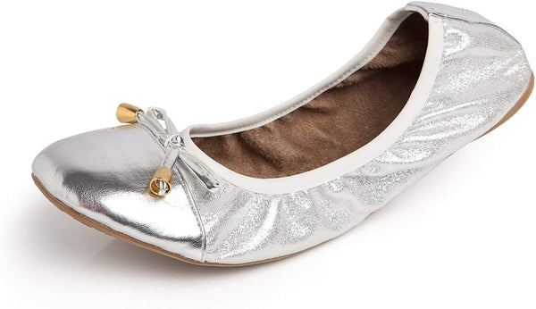 TALARIA Women's Premium Foldable Flats with Pouch $42 NEW