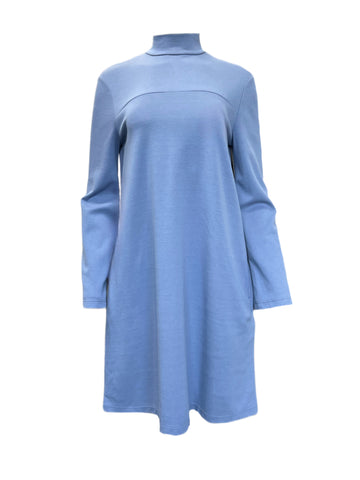 Max Mara Women's Blue Prod Jersey Dress Size M NWOT