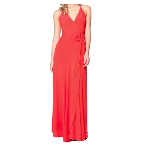 YUMI KIM Women's Red Rush Hour Maxi Dress #DR1478m Medium NWT