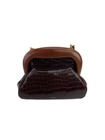 Max Mara Women's Brown Pulcino Handbag OS NWT