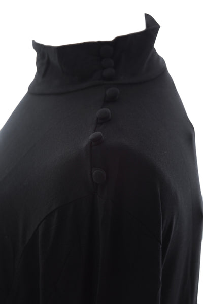 OLIAN Maternity Women's Front Pocket Mock Neck Tunic Top $110 NWT