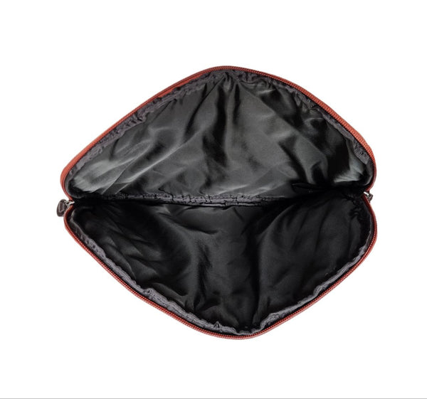 ECOALF Dark Sand MacBook Air/Pro Zip Around Closure Quilted Case $99 NWT