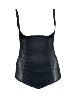 Marina Rinaldi Women's Black Quarto Lingerie Bodysuit Size XXL NWT