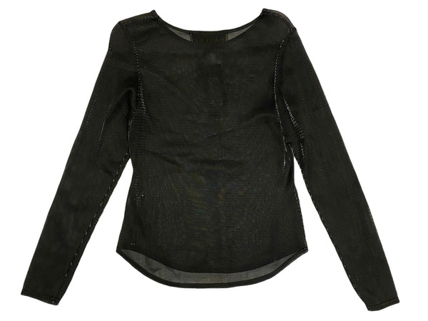 Hanley Mellon Women's Long Sleeve Lurex Top