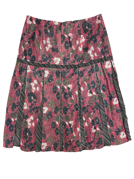 Hanley Mellon Women's Printed Sequin Car Wash Skirt