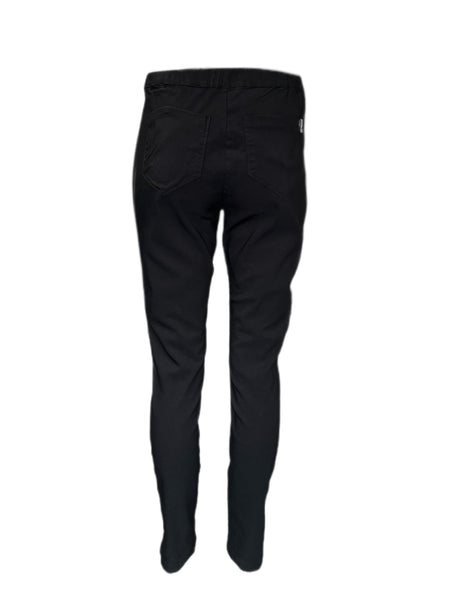 Marina Rinaldi Women's Black Radiale Straight Leg Pants Size 8W/17 NWT