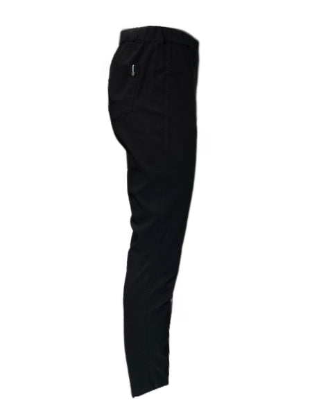 Marina Rinaldi Women's Black Radiale Straight Leg Pants Size 8W/17 NWT