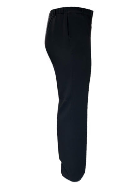 Marina Rinaldi Women's Black Raggio Straight Leg Pants Size 14W/23 NWT