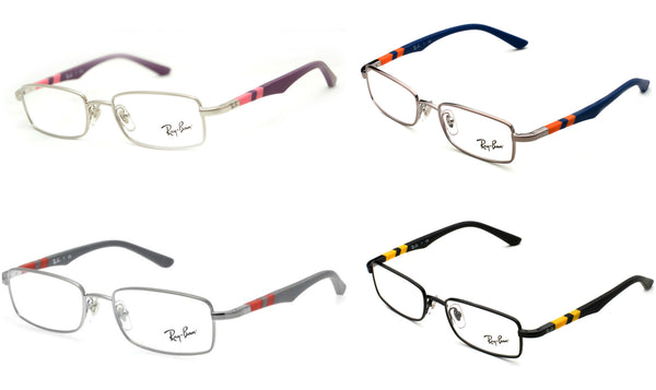 Ray-Ban Kid's Rectangular Metal Eyeglass Frames RB1030 $99 NEW