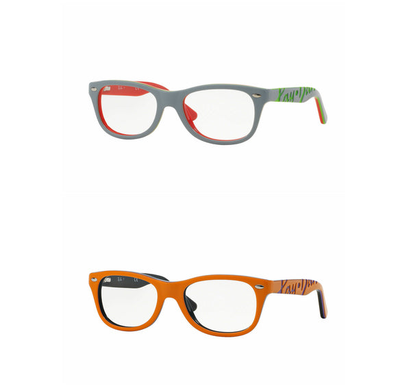 Ray-Ban Junior Kid's Square Acetate Eyeglass Frames RB1544