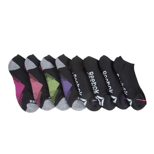 Reebok Women's 8 Pack Low Cut Socks Sz 4-10 NEW