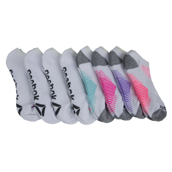 Reebok Women's 8 Pack Low Cut Socks Sz 4-10 NEW