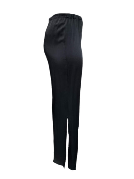 Marina Rinaldi Women's Nero Recapito Straight Leg Pants Size 18W/27 NWT
