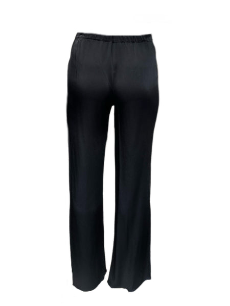 Marina Rinaldi Women's Nero Recapito Straight Leg Pants Size 18W/27 NWT