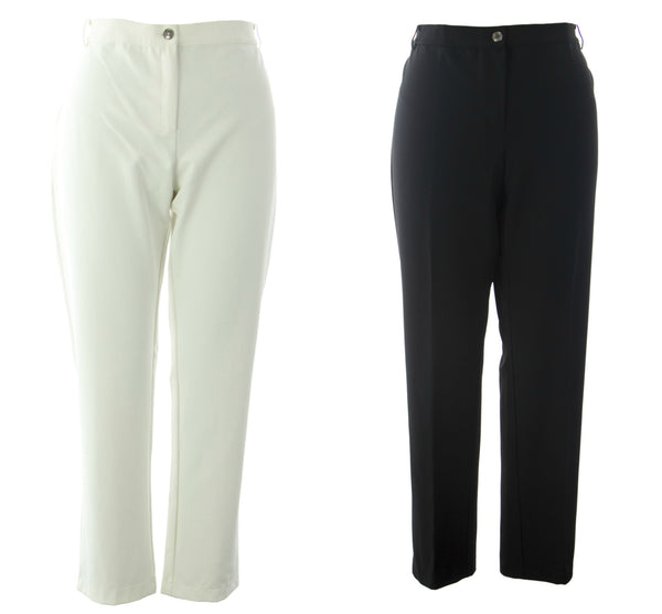 MARINA RINALDI Women's Renoir Classic Dress Pants $330 NWT