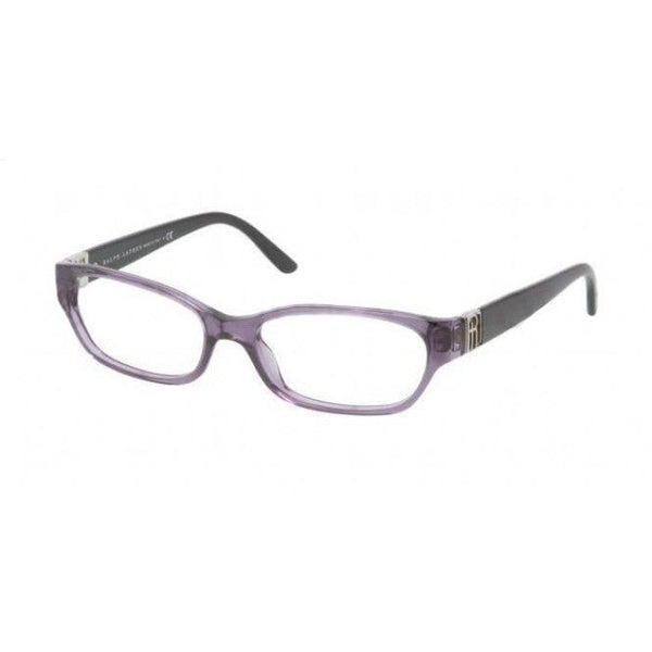 Ralph Lauren Transparent Violet Rectangular Eyeglass Frames 52mm RL6081 $260 NEW