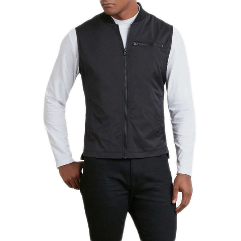 Reaction Kenneth Cole Mens Black Dry Stretch Vest $89 NEW