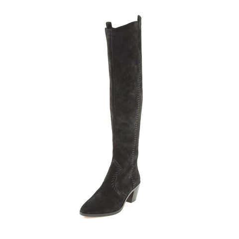 REBECCA MINKOFF Women's Black Lizelle Over-The-Knee Boots #M7131011 NWB