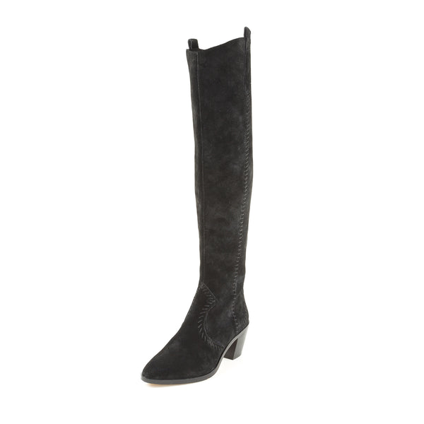 REBECCA MINKOFF Women's Lizelle Suede Over-The-Knee Boots $395 NIB