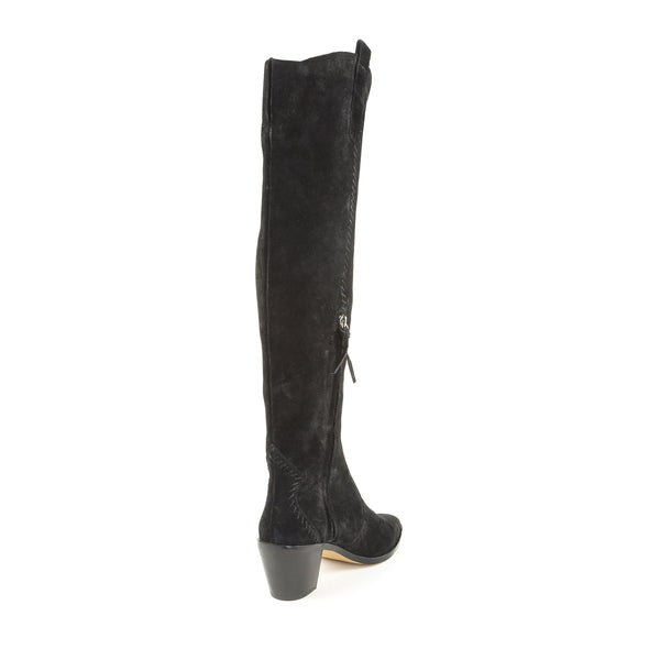 REBECCA MINKOFF Women's Black Lizelle Over-The-Knee Boots #M7131011 NWB