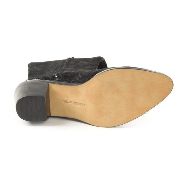 REBECCA MINKOFF Women's Lizelle Suede Over-The-Knee Boots $395 NIB