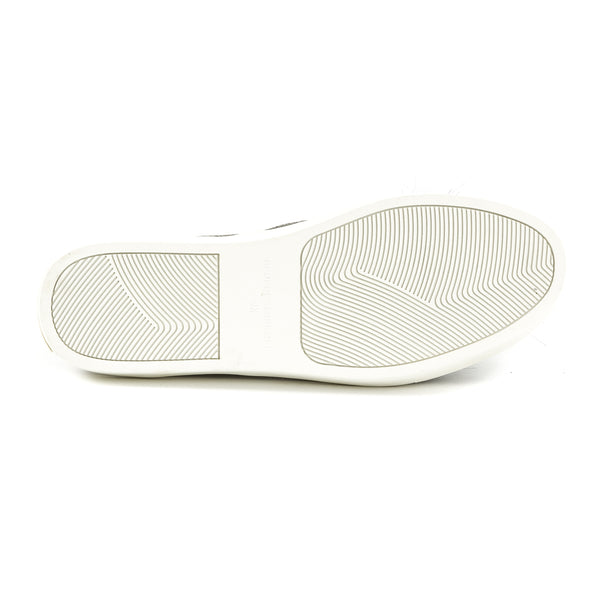 REBECCA MINKOFF Women's Sloane Pom Pom Charcoal Slip-On Sneakers $175 NIB