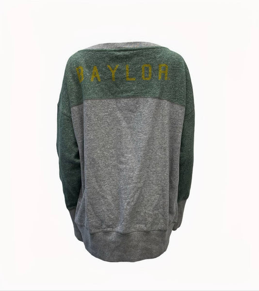 AMERICAN COLLEGIATE Women's Green Round Neck Sweatshirt #W8011 NWT