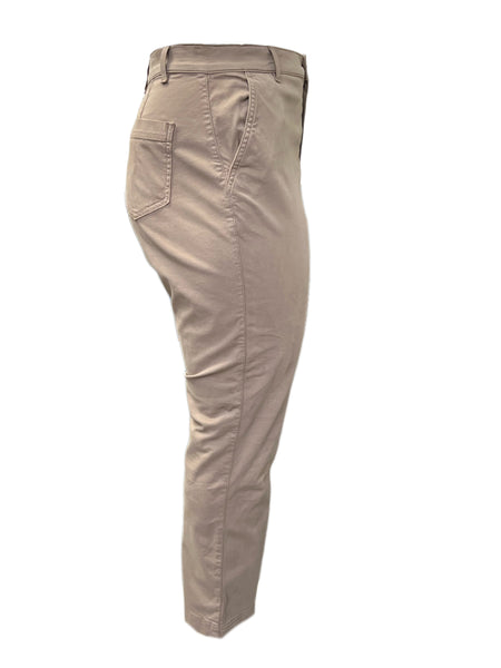 Marina Rinaldi Women's Brown Ragione Skinny Pants NWT