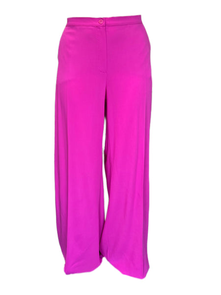Marina Rinaldi Women's Pink Raccolta Straight Pants NWT