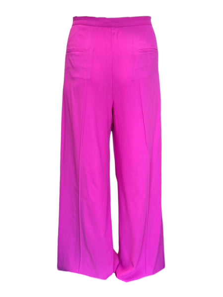 Marina Rinaldi Women's Pink Raccolta Straight Pants NWT