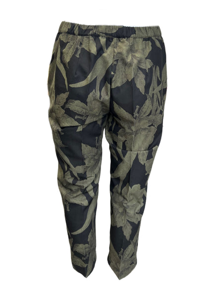 Marina Rinaldi Women's Green Radiante Skinny Pants NWT