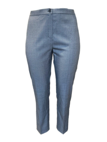 Marina Rinaldi Women's Nero Radicale Wool Blended Skinny Pants Size 14W/23