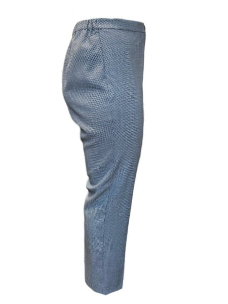 Marina Rinaldi Women's Nero Radicale Wool Blended Skinny Pants Size 14W/23