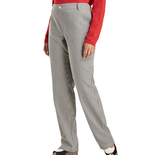 MARINA RINALDI Women's Radice Unhemmed Trousers $420 NWT