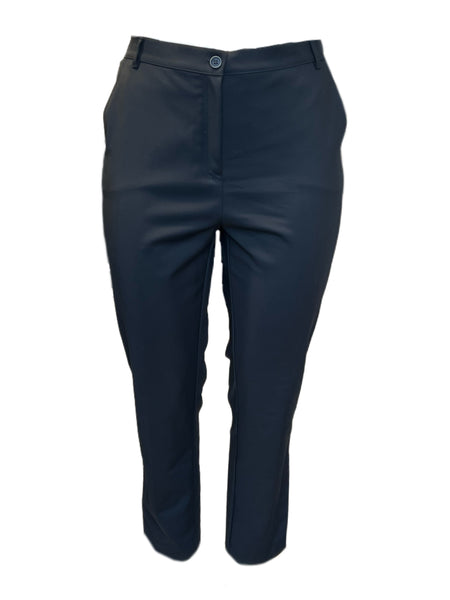 Marina Rinaldi Women's Black Radici Skinny Pants NWT