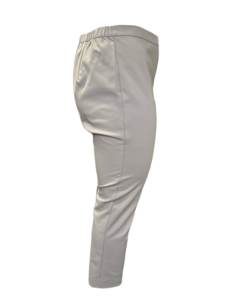 Marina Rinaldi Women's Sand Radici Skinny Pants NWT