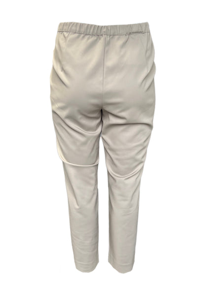 Marina Rinaldi Women's Beige Radici Straight Leg Pants NWT