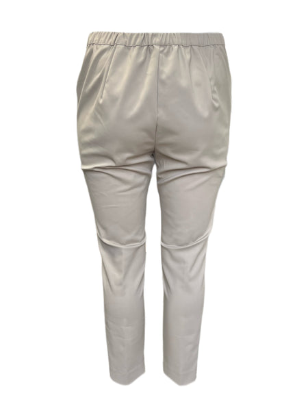 Marina Rinaldi Women's Sand Radici Skinny Pants NWT