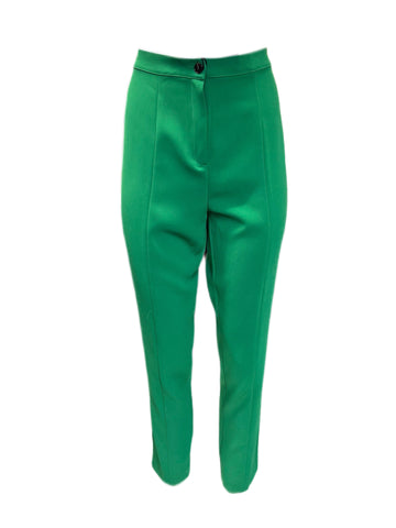Marina Rinaldi Women's Green Radici Skinny Pants NWT