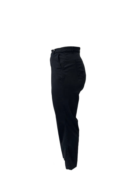 Marina Rinaldi Women's Black Radioso Straight Leg Pants NWT