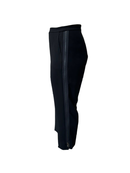 Marina Rinaldi Women's Black Raffaele Straight Leg Pants NWT