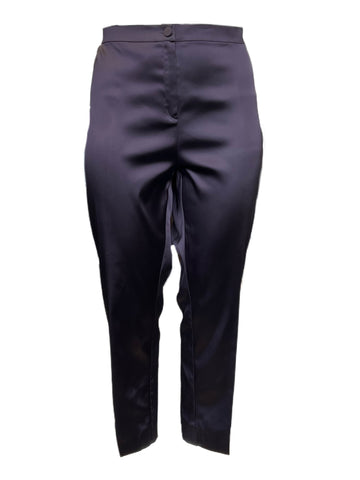 Marina Rinaldi Women's Brown Raggiox Straight Pants NWT