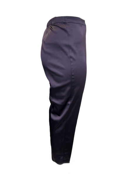 Marina Rinaldi Women's Purple Raggiox Straight Leg Pants NWT