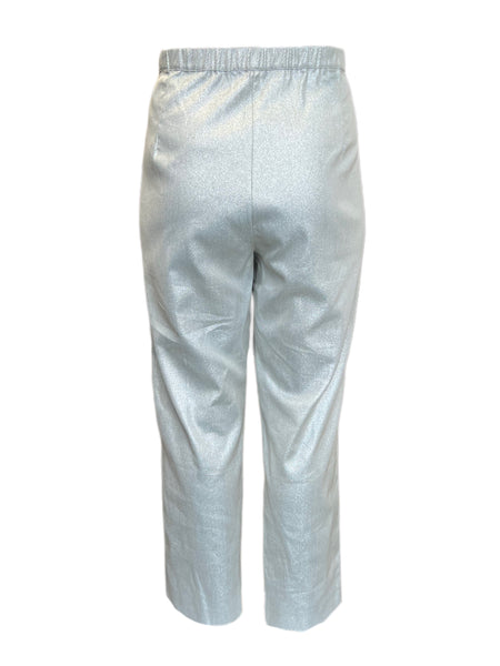 Marina Rinaldi Women's White Raggiox Straight Pants NWT