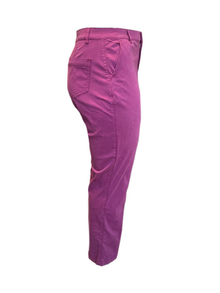 Marina Rinaldi Women's Pink Ragione Straight Leg Pants NWT