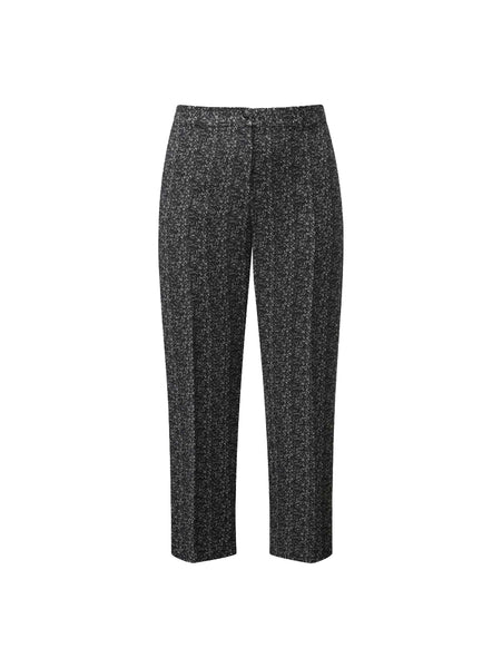 MARINA RINALDI Women's Black Ragione Wool Dress Pants $460 NWT